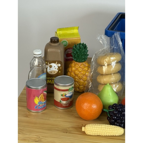 Lot My Life As Groceries Food Playset Walmart Logo for 18" Doll Toy - Picture 3 of 6